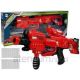 Luminescent Gun Glows in the Dark Foam Bullets Sound Range 45m 8456 Lean Toys