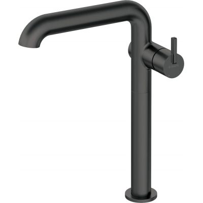 Tall washbasin tap with rectangular spout BQS_N24K 5907650818205