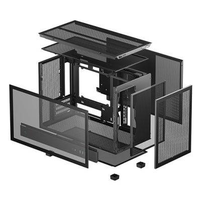 15. DeepCool CH260 Micro Tower Black
