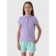 Girls' regular polo shirt 4F Junior