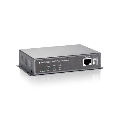6. LevelOne PoE+ 1xPoE 100Mbps Gray Signal Amplifier