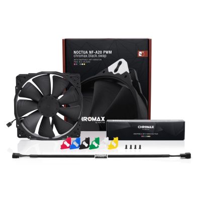 3. NOCTUA NF-A20 PWM fan chromax.black.swap