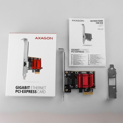 5. Axagon PCEE-GIX network card Internal Ethernet 1000 Mbit/s
