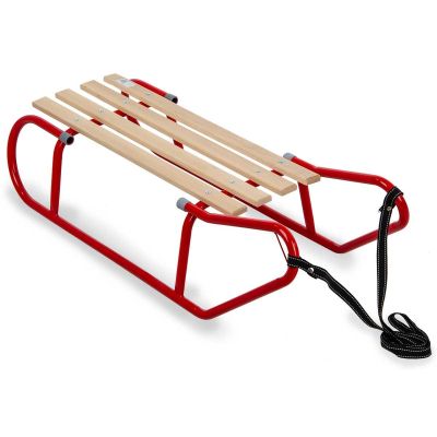 9. Metal Sled for 2 People, Red