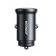 3. Joyroom JR-CCN06 30W 2x USB-C Metal Mini Car Charger - Black