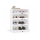 6. LOKA SHOE CABINET WHITE