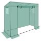 33. GREENHOUSE FOR TOMATOES AND CUCUMBERS 200x77x168-150CM PE GREEN