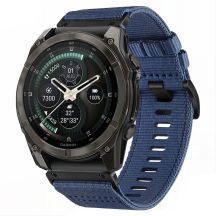 Tech-Protect Nylon Classic Strap for Garmin Fenix ​​5X / 5X Plus / 6X / 6X Pro / 7X / 8 / 8 Pro / 9 / 9 Pro (51 mm) - Navy Blue