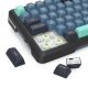 REDRAGON K724GBG-RGB-PRO Behemoth Keyboard USB + RF Wireless + Bluetooth Gray, Blue
