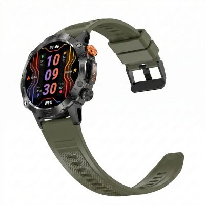 10. Smartwatch Gravity Black 2 Straps GT20-7