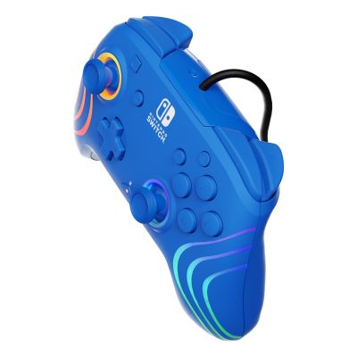 8. PDP Afterglow Wave Blue USB Gamepad Analog/Digital Nintendo Switch, Nintendo Switch OLED