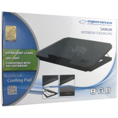 3. Esperanza EA141 notebook cooling pad (17.x inch; 1 fan; HUB)
