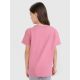 2. Regular plain girls' T-shirt 4F 4FJWSS25TTSHF2177-56S