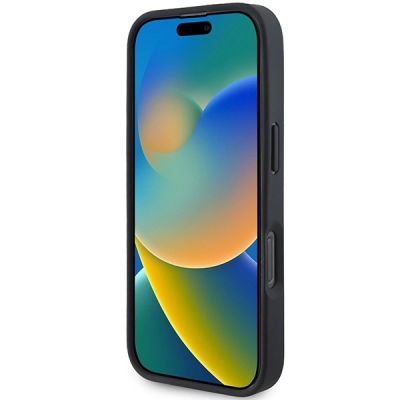 5. BMW M Perforated Tricolor Line MagSafe Case for iPhone 16 Pro - Black