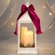 5. LANTERN ADVENT LANTERN LED 60CM 3 CANDLES WHITE