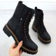 2. Women's black worker boots Rieker 72653-00