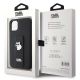 8. Karl Lagerfeld Gripstand Saffiano Choupette Pins Case for iPhone 11 / Xr - Black