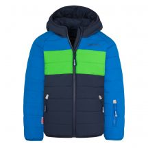 Trollkids Kids Hafjell Snow Jacket PRO Insulated Kids’ Jacket with Hood, Blue/Navy (514-110)