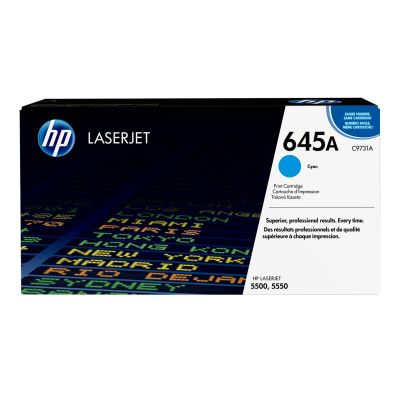 2. HP 645A Cyan Original LaserJet Toner Cartridge