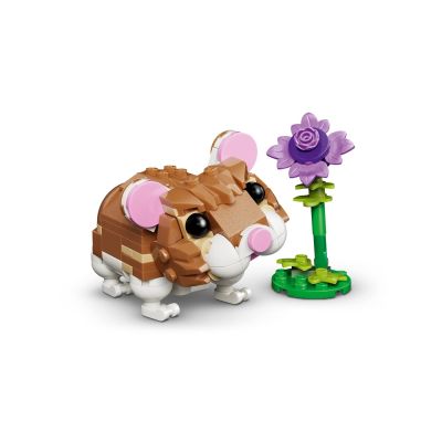 6. LEGO Creator 31376 31376 Cute Hamster with Flower