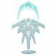 37. Meteor Marven pink/mint bicycle helmet