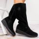 7. Rieker W R237 waterproof nubuck boots lined with sheepskin