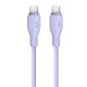 2. Baseus Pudding 100W USB-C - USB-C Cable 2m - Purple
