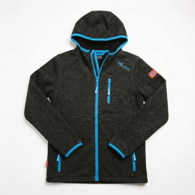 4. Trollkids Kids Jondalen Jacket XT atlantic Jr 222-605 fleece jacket