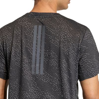 5. Men's adidas D4T Power Aop Tee Black KF3097