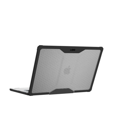 5. UAG Urban Armor Gear Plyo Case for Apple MacBook Air 15" (2023) - ice/schwarz (transparent)