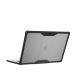 5. UAG Urban Armor Gear Plyo Case for Apple MacBook Air 15" (2023) - ice/schwarz (transparent)