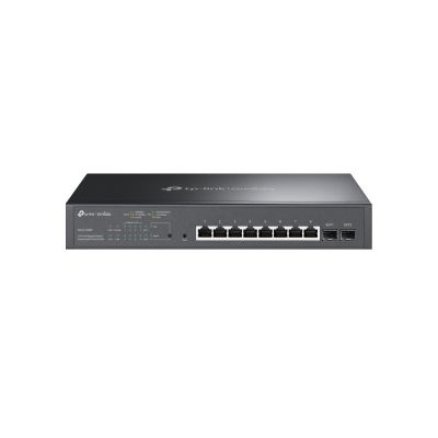 TP-Link Omada TL-SG2210MP Managed L2/L2+ Gigabit Ethernet (10/100/1000) PoE Support 1U Black