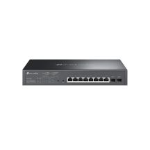 TP-Link Omada TL-SG2210MP Managed L2/L2+ Gigabit Ethernet (10/100/1000) PoE Support 1U Black