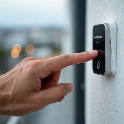 9. GREENBLUE WIRELESS BATTERY-FREE KINETIC DOORBELL GB157 B