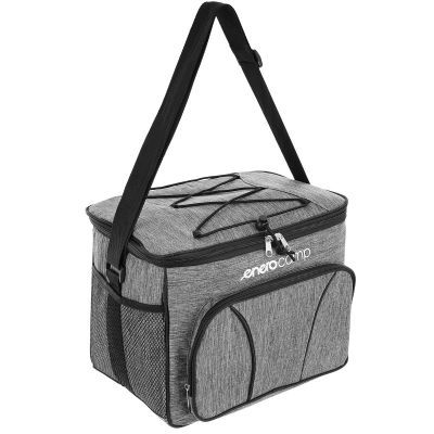 9. THERMAL BAG 33x21x26CM GRAY 18L ENERO CAMP
