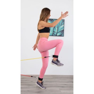 5. SET OF 5 RESISTANCE BANDS FOR CROSSFIT EB FIT EXERCISES