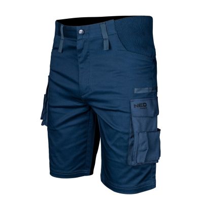 Mix&Match shorts, elastic waist, navy blue, size XL