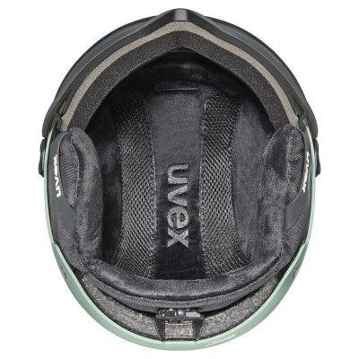 4. UVEX Wanted Visor Ski Helmet 58–61 cm L Green