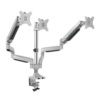 6. Monitor holder Logilink TIS 13"-32" 3TFT 2X4Gel. 1X1Joint silver Max. 7KG