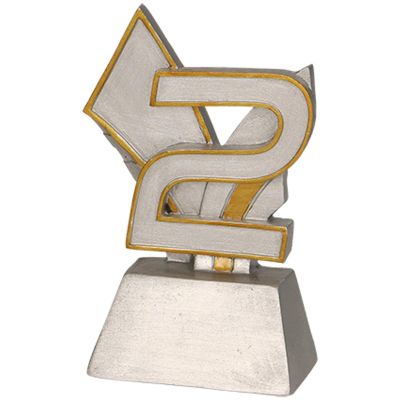 Cast figurine - number 2