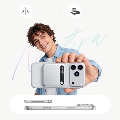 12. BOYA Notra Voice Recorder with AI Transcription - Silver