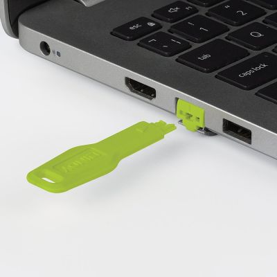 4. Lindy 47894 Port Blocker Port Blocker + RJ-45 Key Green Acrylonitrile Butadiene Styrene Copolymer (ABS) 10 pcs.