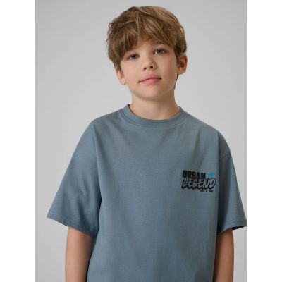 4. Boy's cotton T-shirt 4F 4FJRSS26TTSHM4175-46S