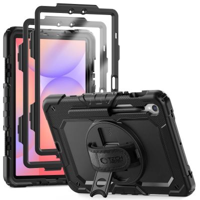 12. Tech-Protect Solid360 Case for Samsung Galaxy Tab S9 FE 10.9" X510 / X516B - Black