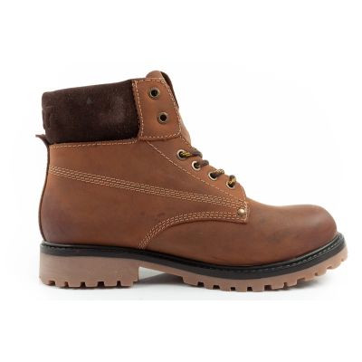 4. Wrangler Arch men's shoes Chelsea boots elegant ankle boots natural leather brown