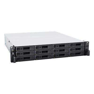7. Synology RackStation RS2423RP+ NAS Rack Server (2U) Ryzen Embedded V1780B 8 GB DDR4 0 TB DiskStation Manager Black, Gray