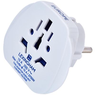 4. LEXINGHAM UNIVERSAL ADAPTER WORLD → EU SHUCKO
