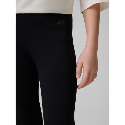 5. Girls' knitted leggings 4F 4FJRMM00TTIGF316-20S