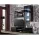 5. TV cabinet SOHO 180 black/gloss black