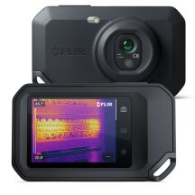 FLIR COMPACT THERMAL IMAGING CAMERA 320X240 MSX, -20°C TO 450°C, WI-FI, IGNITE CLOUD C8